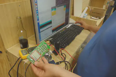 Aufspielen der Software
