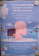 Paradies der Künstlichen Intelligenz. Gastkanzel-Gottesdienst